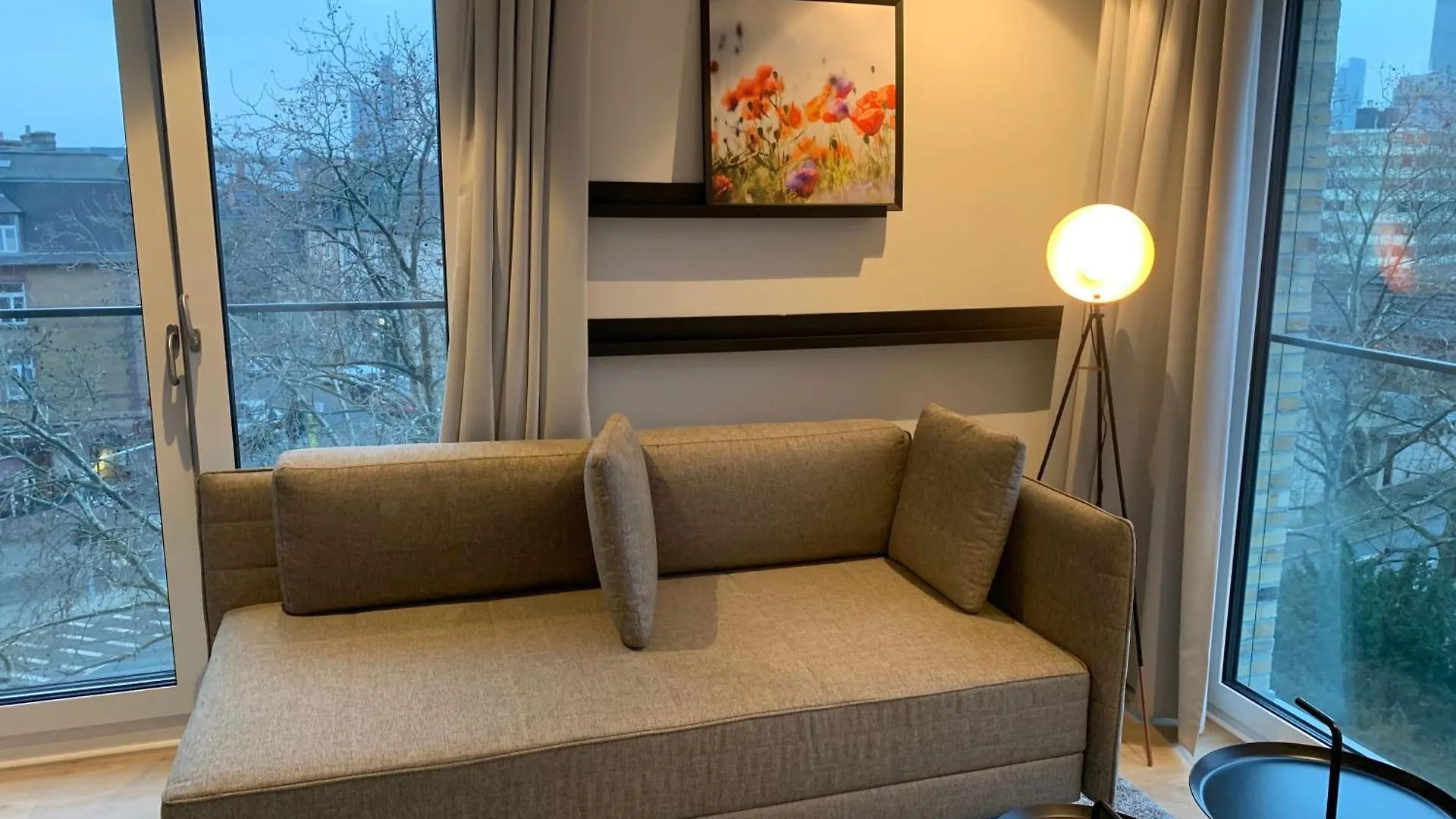 Apartment 226 Galluswarte Zwischen Messe Und Hauptbahnhof Frankfurt am Main Németország