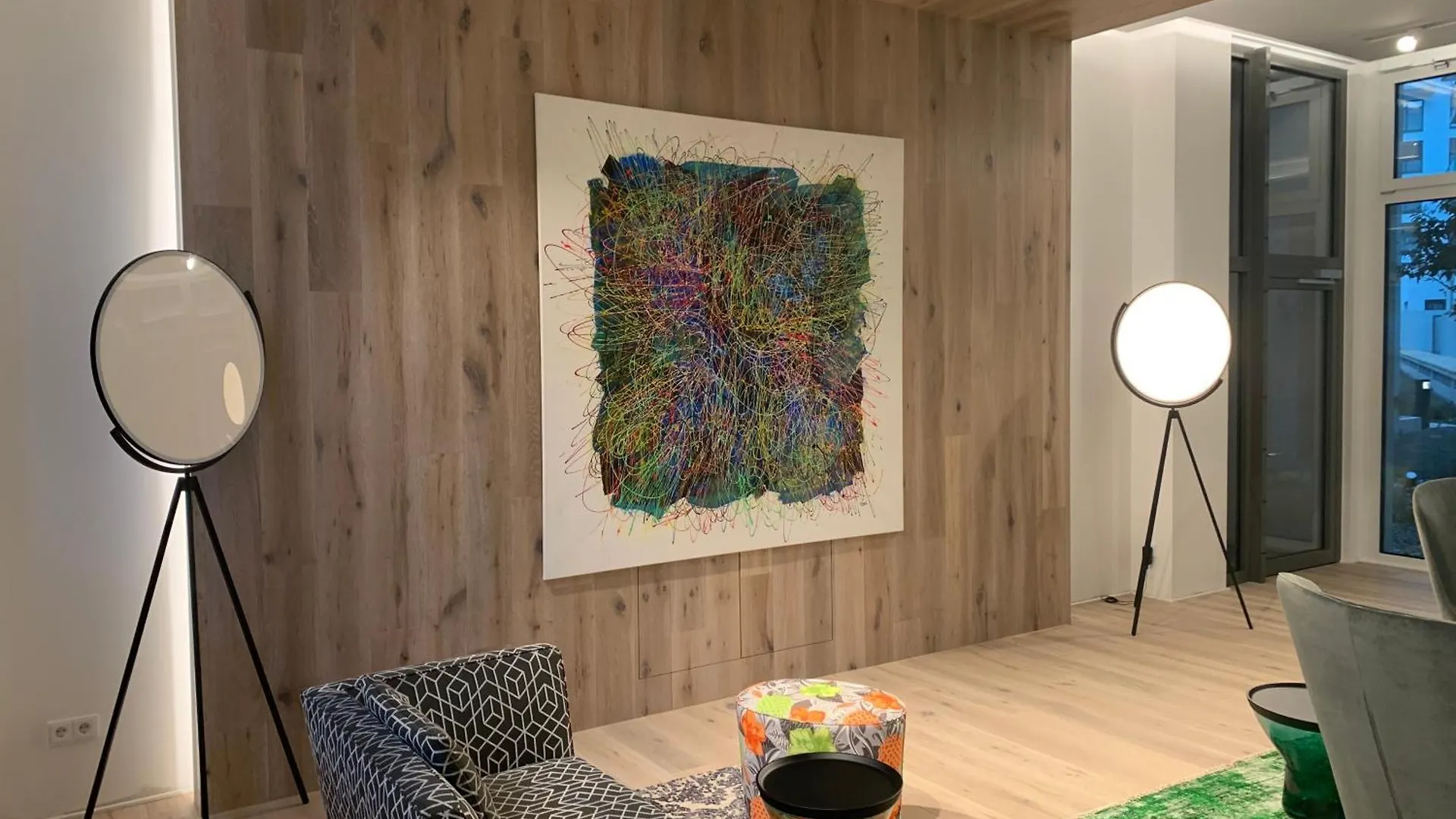 Apartment 226 Galluswarte Zwischen Messe Und Hauptbahnhof Frankfurt am Main Németország